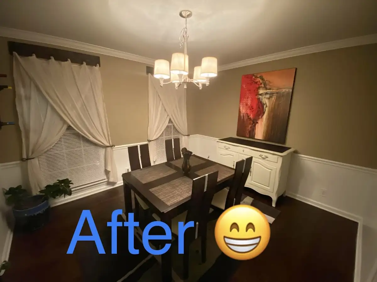 Professional dining room restoration after water damage in Saddlebrooke